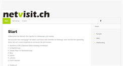 Desktop Screenshot of netvisit.ch